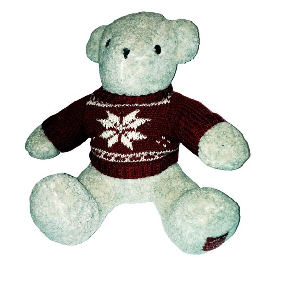 Vintage 1999 Venezia Jeans Plush Teddy Bear - Picture 1 of 6